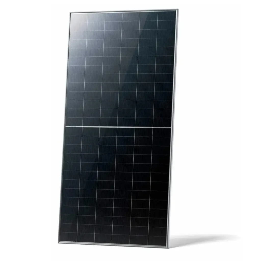 Panel Solar Fotovoltaico N Type Amerisolar 144 celdas 580Wp cable 1280mm marco 30mm (36 o 41 unidades por pallet)