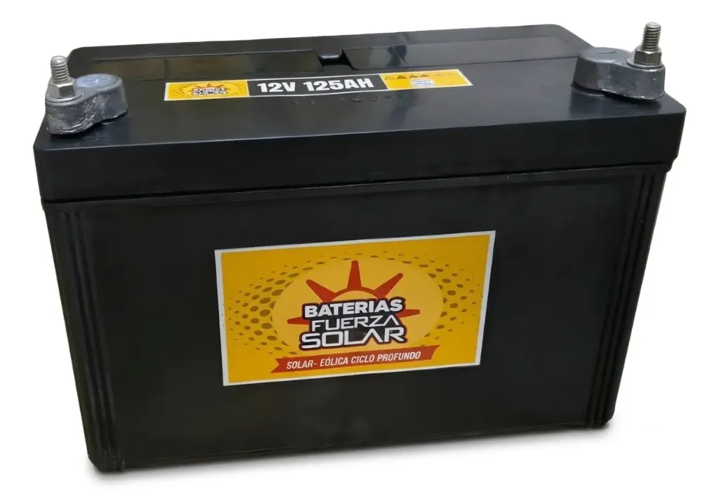 Batería ciclo profundo Fuerza Solar 12 V 125 Ah